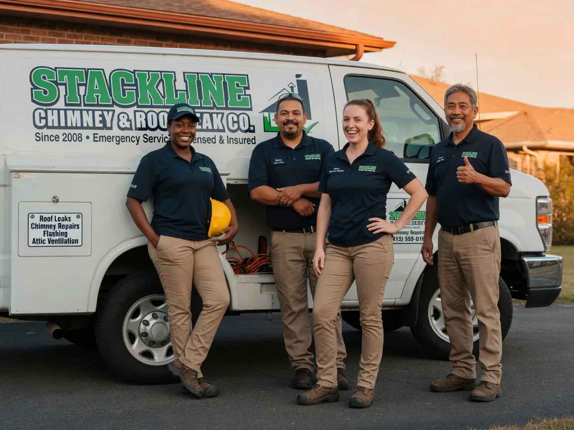 Chimney flashing repair company in Brandeis, CA
